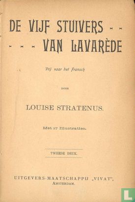 De vijf stuivers van Lavarède - Afbeelding 2