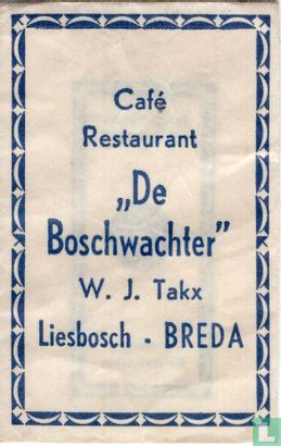 Café Restaurant "De Boschwachter" - Afbeelding 1