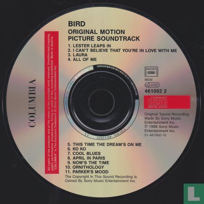 Bird (Original Motion Picture Soundtrack) - Afbeelding 3