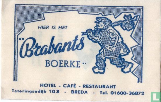 "Brabants Boerke" Hotel Café Restaurant - Afbeelding 1