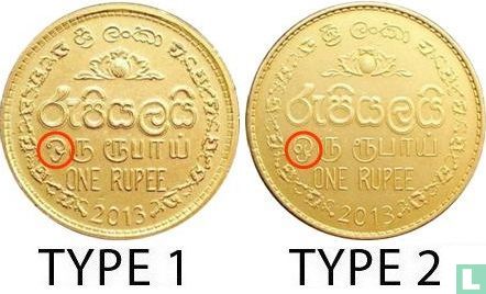 Sri Lanka 1 roupie 2013 (type 2) - Image 3