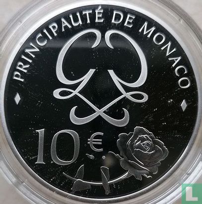 Monaco 10 euro 2019 (PROOF) "90th anniversary of the birth of Grace Kelly" - Afbeelding 2