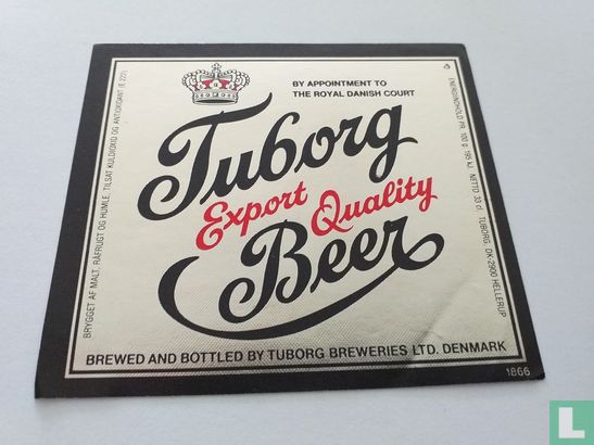 Tuborg Export Quality