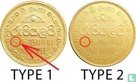 Sri Lanka 1 roupie 2013 (type 1) - Image 3