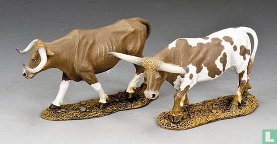 2 x Texas Longhorns - Image 2