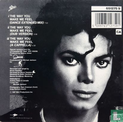 The way you Make me Feel (Dance Extended Mix) - Image 2