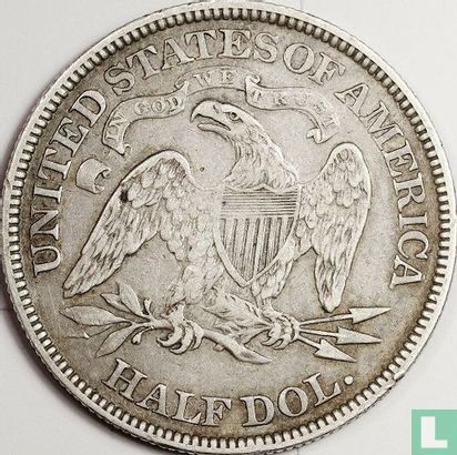 Verenigde Staten ½ dollar 1868 (zonder letter) - Afbeelding 2
