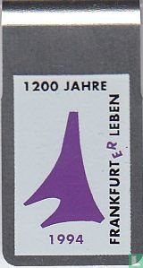 1200 Jahre Frankfurt ER Leben 1994   - Afbeelding 1