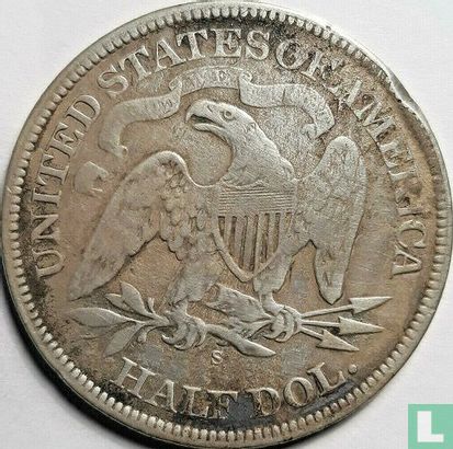 Verenigde Staten ½ dollar 1871 (S) - Afbeelding 2