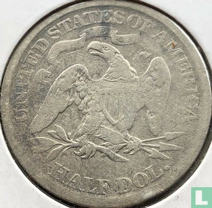 Vereinigte Staaten ½ Dollar 1867 (ohne Buchstabe) - Bild 2