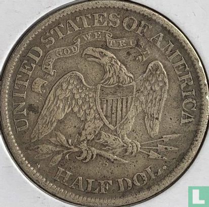 United States ½ dollar 1867 (S) - Image 2