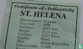 St. Helena 50 pence 1998 (PROOF) "Rainpiper bird" - Image 3
