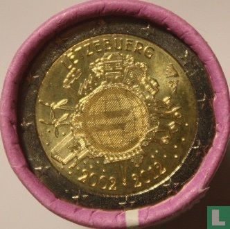 Luxembourg 2 euro 2012 (rouleau) "10 years of euro cash" - Image 1