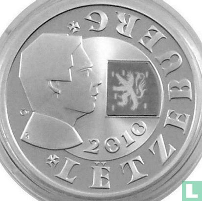 Luxembourg 700 cent 2010 (PROOF) "700th anniversary Marriage of Jean de Luxembourg with Elisabeth de Bohême" - Image 1