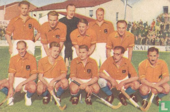 Het Nederlands hockey-elftal uit de glorieperiode 1946-1952