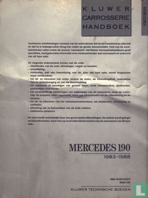 Mercedes 190 1983-1988 - Image 2