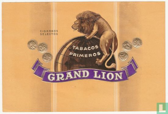 Grand Lion - Tabacos primeros - Cigarros Selectos - Afbeelding 1