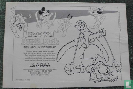 Donald Duck 3 1988 - Afbeelding 1