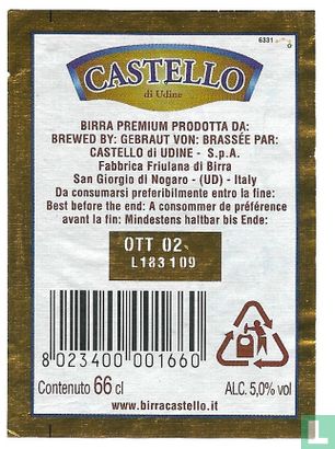 Castello di Udine - Birra Friulana - Afbeelding 3