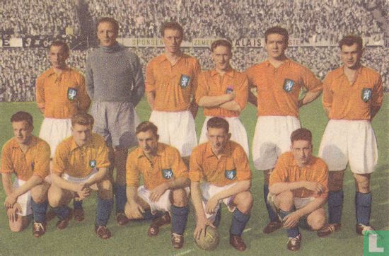 Nederlands voetbalelftal, dat in Oct. 1953 te Rotterdam België met 1-0 versloeg