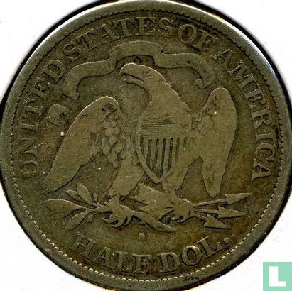 États-Unis ½ dollar 1877 (S) - Image 2