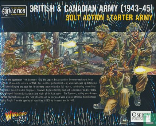 British & Canadian Army(1943-45) Bolt Action Starter Army - Image 1