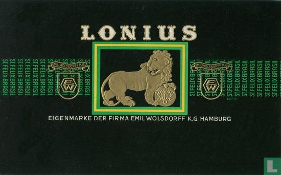 Lonius - Emil Wolsdorff K.G. - HS Dep. 1754 - Afbeelding 1
