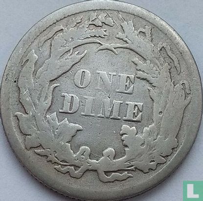 United States 1 dime 1881 - Image 2