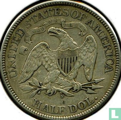 Verenigde Staten ½ dollar 1875 (S) - Afbeelding 2
