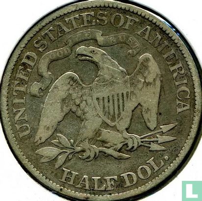 United States ½ dollar 1877 (without letter) - Image 2