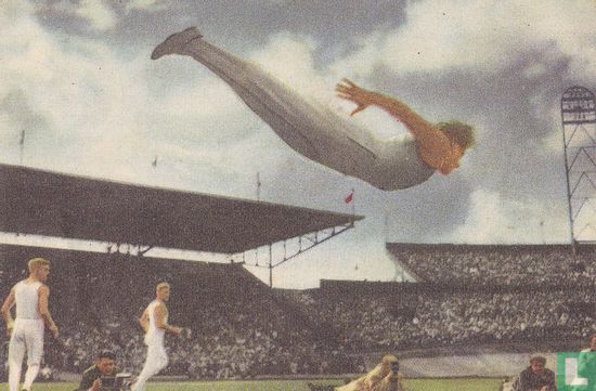 Deense turners op de Olympische dag 1953