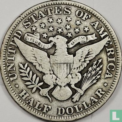 Vereinigte Staaten ½ Dollar 1893 (ohne Buchstabe) - Bild 2
