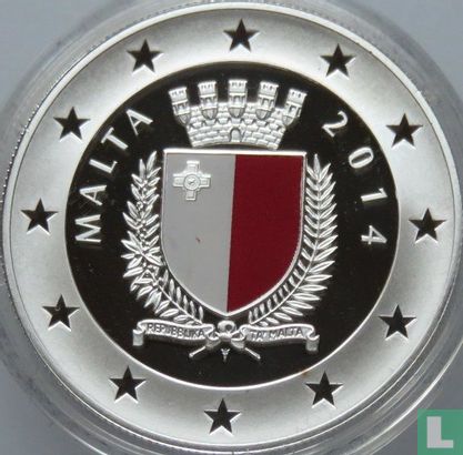 Malta 10 Euro 2014 (PP) "40th anniversary Republic of Malta" - Bild 1