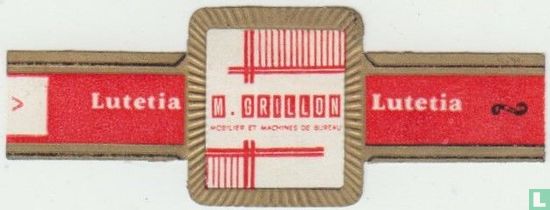 M. Grillon Mobilier et Machines de Bureau - Lutetia - Lutetia - Afbeelding 1