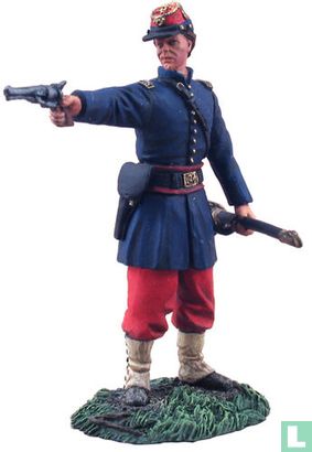 Union Infantry 114. Pennsylvania Zuaven-Offizier
