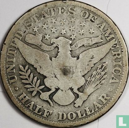 Vereinigte Staaten ½ Dollar 1896 (ohne Buchstabe) - Bild 2