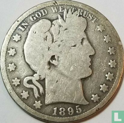 Vereinigte Staaten ½ Dollar 1895 (S) - Bild 1