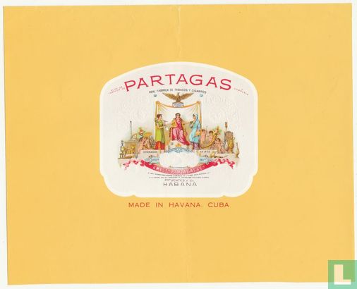Flor de Tabacos de Partagas y Compañía Real Fabrica de Tabacos y Cigarros - Afbeelding 1