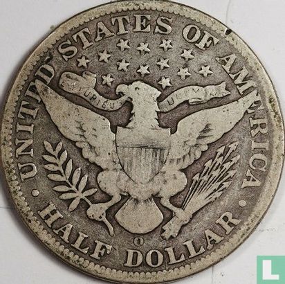 Verenigde Staten ½ dollar 1896 (O) - Afbeelding 2