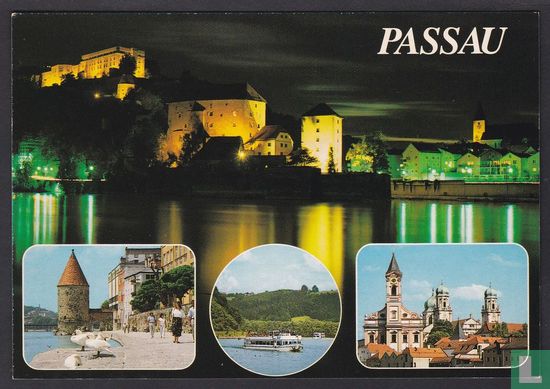 Passau bei Tag und Nacht 
