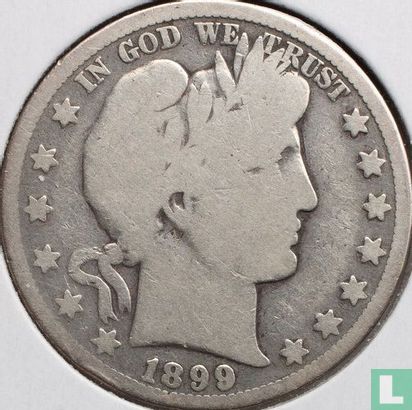United States ½ dollar 1899 (O) - Image 1