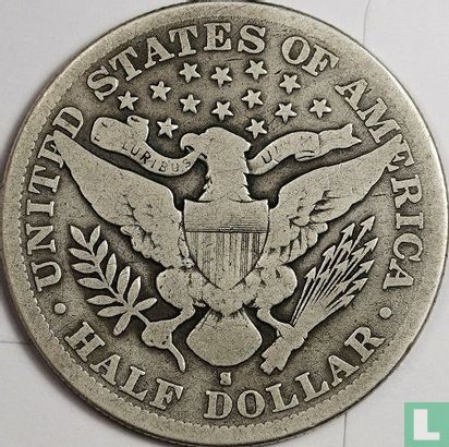 Vereinigte Staaten ½ Dollar 1896 (S) - Bild 2