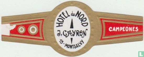 Hotel du Nord J. Cayron 15-Montsalvy - Campeones - Afbeelding 1