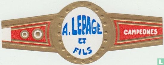 A. Lepage et Fils - Campeones - Bild 1