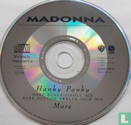 Hanky Panky (Bare Bottom Twelve Inch Mix) - Afbeelding 3