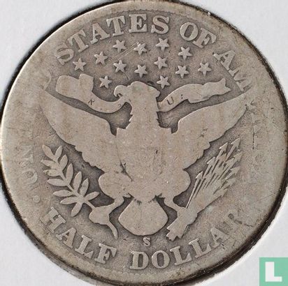 États-Unis ½ dollar 1902 (S) - Image 2