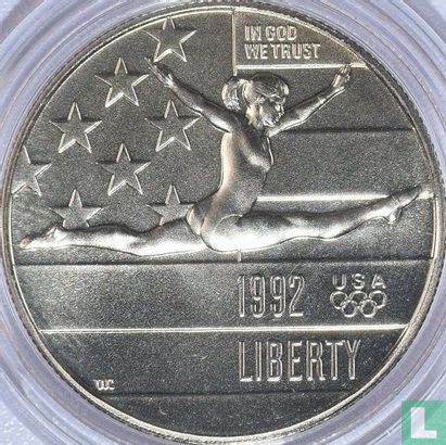 Vereinigte Staaten ½ Dollar 1992 "Summer Olympics in Barcelona" - Bild 1