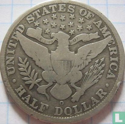 United States ½ dollar 1906 (O) - Image 2