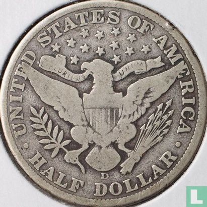 États-Unis ½ dollar 1907 (D) - Image 2