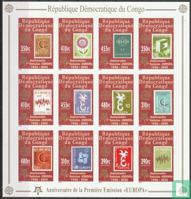 50 ans de timbres Europa